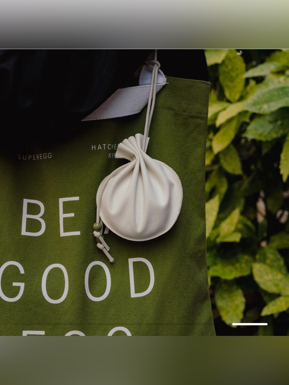 Superegg NYC DURU Pouch - White